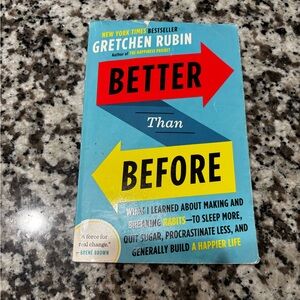 Better Than Before Book by Gretchen Rubin